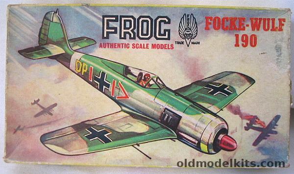 Frog 1/72 Focke-Wulf 190, 393P plastic model kit